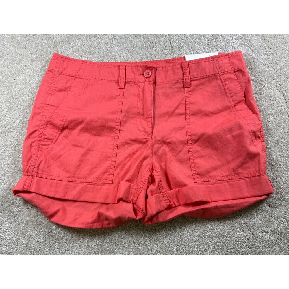 Ann Taylor Red Women's Cargo Shorts